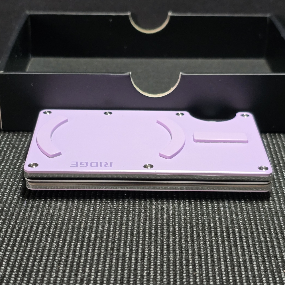 Ridge Wallet - Lavender l Magsafe Compatible - Picture 9 of 13